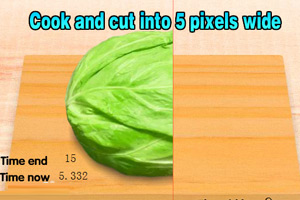 Limit cut cabbage
