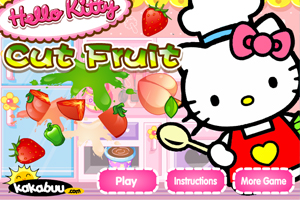 Hello Kitty Cut Fruit
