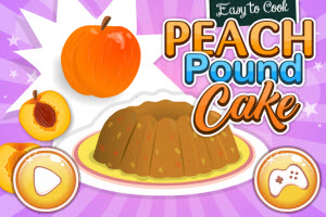 Easy to Cook Peach Pound Cake