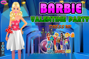 Barbie Valentine Dress Up
