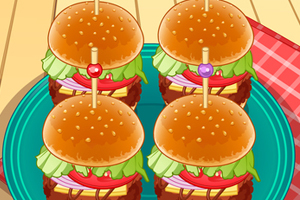 Mini Burgers - cooking games