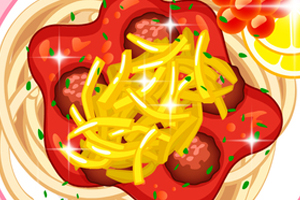 Pasta And Meatballs - cooking games for free